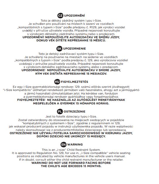 PETITE&amp;amp;amp;amp;amp;amp;amp;amp;amp;MARS Autósülés Twistguard Pro i-Size Black Air 40-150 cm(0-36 kg)